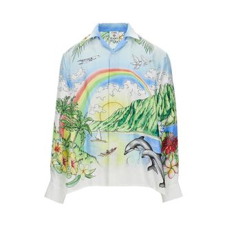 Casablanca Aloha silk shirt Man M