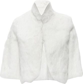 Matthew Williamson natural fur cropped jacket