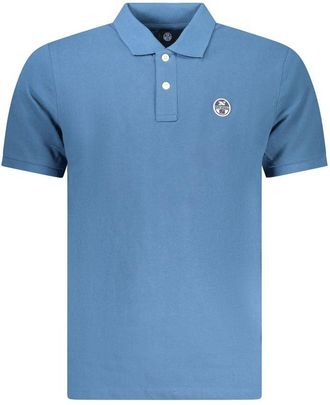 North Sails Blauwe Katoenen Heren Polo Shirt