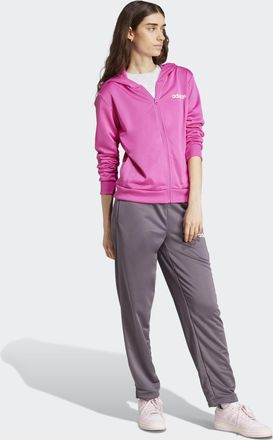 adidas adidas Sportswear W LINEAR TS 2 Stk. zweiteiliges Set, f&uuml;r Laufen, aus Polyester, mit Rippb&uuml;ndchen