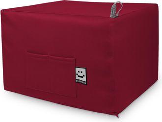 Happers Happers - Puff Cama Confort Granate &Uacute;nico Granate