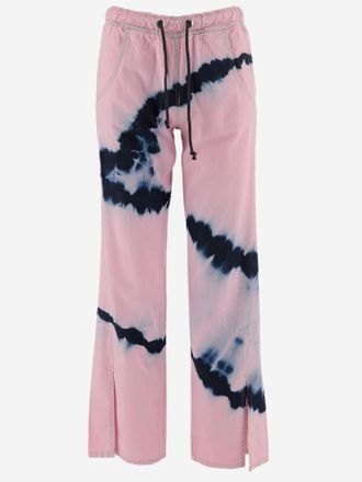 DON'T @ ME Vaqueros de algod&oacute;n con estampado tie-dye Dont @ Me