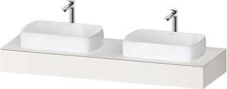 Duravit Duravit - Consola Qatego, 1600x550x170mm, Recortable Izquierda Y