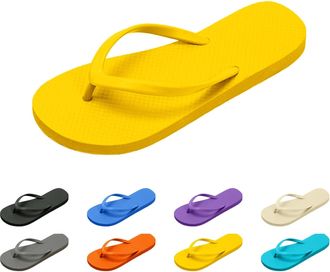 Generic Womens Ergonomic Flip Flops Lightweight Comfortable with Natural Arch Support Quick-Dry Unisex for Adults - Beach Pool Shoes Non-Slip Sole Summer Sand