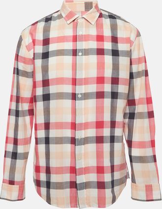 Boss Orange by Hugo Boss Multicolor Plaid Cotton Shirt