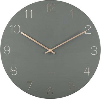 Karlsson Karlsson Charm Reloj De Pared Verde Jungle 40 Cm