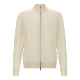HUGO BOSS Truien & Vesten, Heren, Wit, S, Wol, Truien