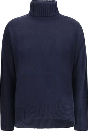 Allude Maglione a collo alto in cashmere - Blu