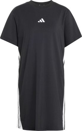 adidas (WMNS) adidas Essential 3-Stripes T-Shirt Dress Asia Sizing Black White KC4818