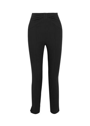 Veronica Beard Ferdinand Bow Detail Skinny Trousers Size 26/66