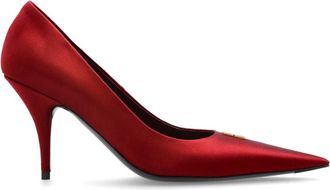 Balenciaga Avenue BB Editor - Dames - Pumps - Rood - 39 EU - Leer - Schoenen