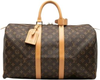 Louis Vuitton Pre-owned Weekend Bags, female, Brown, Size: ONE SIZE Pre-owned Boston Bag