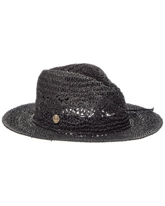 Bruno Magli Crochet Raffia Rancher Hat
