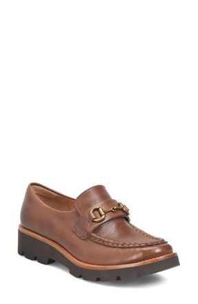 S&ouml;fft Prewitt Horsebit Loafer in Cognac at Nordstrom, Size 9.5