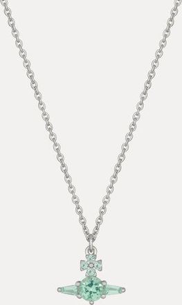 Vivienne Westwood Ofelia Pendant Necklace Platinum-light-green-cz Platinum-light-green-cz Women