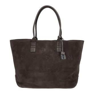 Hogan Address Medium Shopping Bag - Dames - Tassen - Bruin - Maat: ONE Size Leer