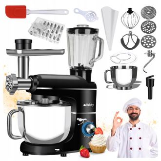 OEM Robot De Cocina Con Potencia M&aacute;xima De 2200 W, Multifuncional Y Potente, 1500 W