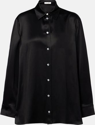 The Row Camicia Sisilia in raso di seta