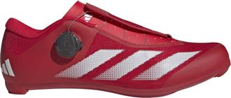 adidas Mens Tempo Stripes Boa Road Cycling Shoes in Pure Ruby - Purple - Size UK 7.5