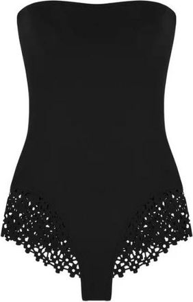 Pain De Sucre Harmonie Bandeau One-Piece - Dames - Bodies - Zwart - S - Tops