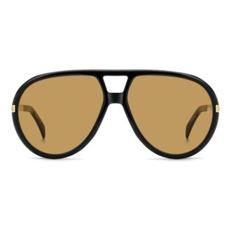 David Beckham Db 99/Voyager Bold Aviator Sunglasses
