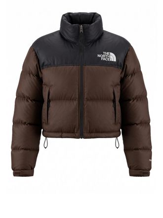 The North Face Nuptse Short Jacket Marrone