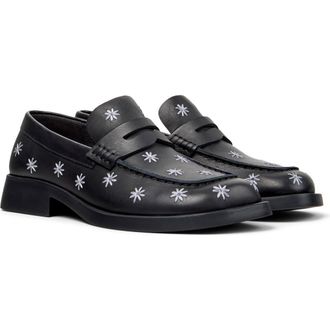 Camper Donna Penny Loafer in Black at Nordstrom, Size 38