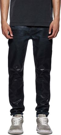 Purple Coated Skinny Jeans in Black at Nordstrom Rack, Size 29