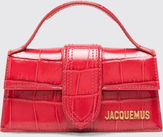 Jacquemus Bambino Croc-Effect Leather Mini Bag with Metal Logo