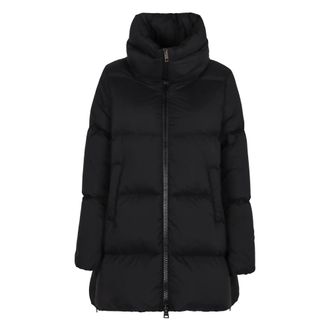 Herno Nylon Down Jacket - - Jackets - Donna - Nero - XL