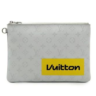 Louis Vuitton Pre-owned Clutches, female, Gray, Size: ONE SIZE Pre-owned Canvas louis-vuitton-bags