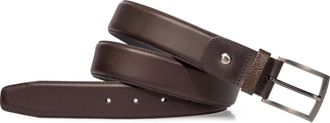 Floris Van Bommel De Belter - Heren - Accessoires - Bruin - Maat: 115 CM Leer