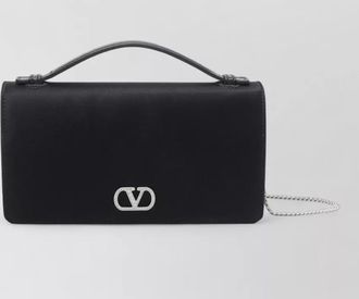 Valentino Garavani rectangular clutch bag chain strap handle