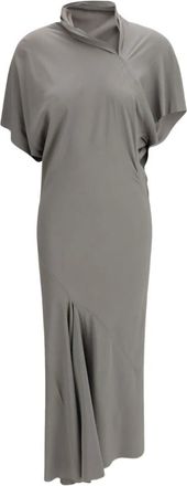 Rick Owens Mujer, Vestidos, Gris, Talla: S
