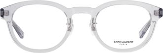 Saint Laurent Demo Oval Mens Eyeglasses SL 907/F 003 50