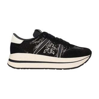 Premiata Bethcoin Sequin Sneakers - - Shoes - Donna - Nero - 36 EU