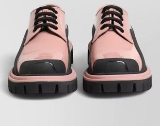 Dolce & Gabbana patent leather lace-up oxford shoes