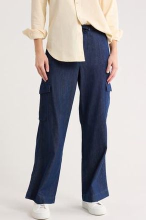 Tailor Vintage Lightweight Cotton Cargo Pants in Med Wash at Nordstrom Rack, Size X-Large