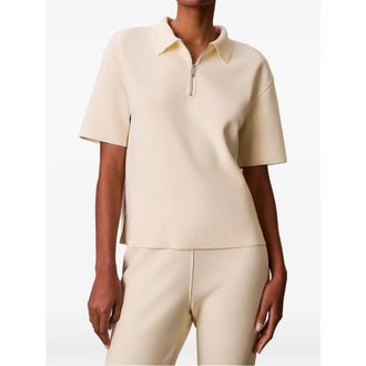 Calvin Klein Zip Front Polo Shirt