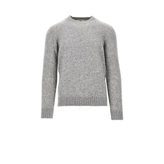 PIACENZA 1733 Maglione in misto seta e cashmere - - Knitwear - Uomo - Grigio - XL