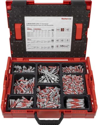 Fischer L-boxx 102 Duo-line 828 Piezas - 558626