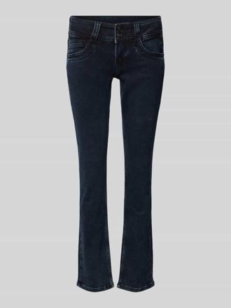 Pepe Jeans London Slim Fit Jeans im 5-Pocket-Design in Dunkelblau, Gr&ouml;&szlig;e 31/30