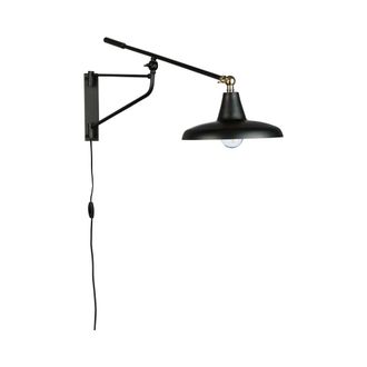 Dutchbone Aplique de metal negro