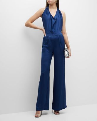 ワンピース Saiid Kobeisy Satin Jumpsuit Satin jumpsuit – Saiid Kobeisy Online