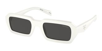Prada PR A12SF Asian Fit 17K08Z Womens Sunglasses White Size 54
