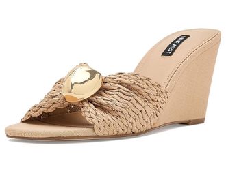 Nine West Nessla Womens Dress Sandals Light Natural : 9.5 M, Synthetic