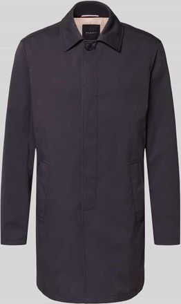 Bugatti Kurzmantel mit Eingrifftaschen in Marine, Gr&ouml;&szlig;e 26