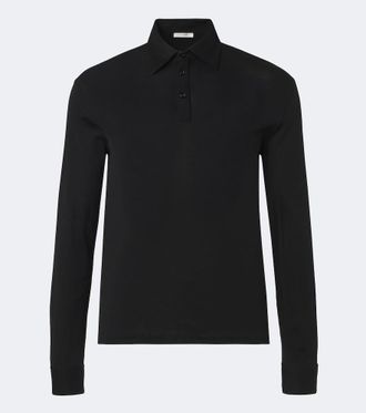 The Row Reyes cotton polo shirt