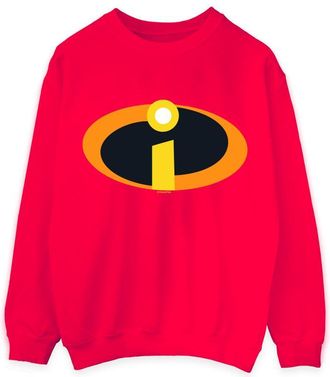 Disney Heren The Incredibles Logo Sweatshirt (Rood)