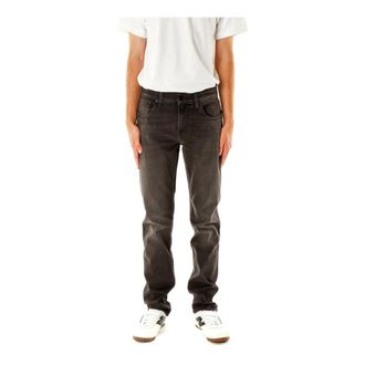 7 For All Mankind Slimmy Jeans - male - 7 For All Mankind - Slim Fit Jeans - Black - W30 - Jeans
